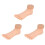 3X Practice Foot Model Flexible Movable Soft Fake Foot Tool for Nail Art Train 1