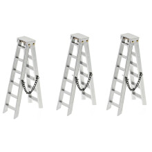 3X 1/10 Scale Accessories Folding Ladder for 1:10 RC Crawler Car TRX4 Axial SCX10 AXI03007 ,100mm