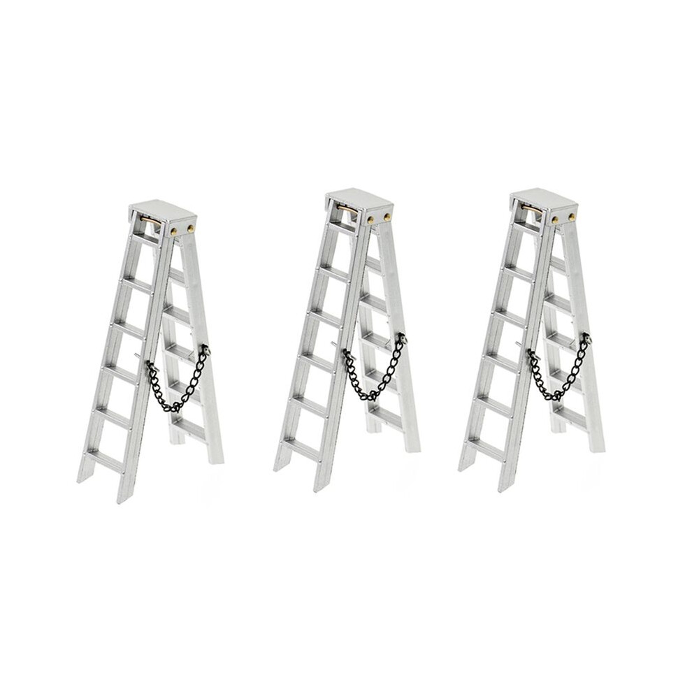 3X 1/10 Scale Accessories Folding Ladder For 1:10 Rc Crawler Car Trx4 Axial Scx10 Axi03007 ,100Mm 4712141015022