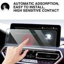 2X für - G05 X3 G02 X4 2022 12,3-Zoll Auto GPS Navigation Berührungsempfindlicher Bildschirm Schutz Zentrum Bildschirm Hartglasfolie