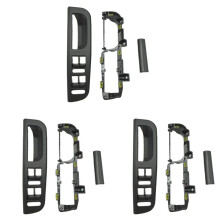 9Pcs Black Color for Bora 4 Interior Door Handle Lifter Bracket Base Caps 1J1 8671793B1 867 171 E 3B0867175