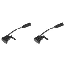 2X Windshield Heated Washer Sprayer Nozzle Jet 61668361039 for - 3 Series E46 325 330 2003-2006 / E89 Z4 2009-2015