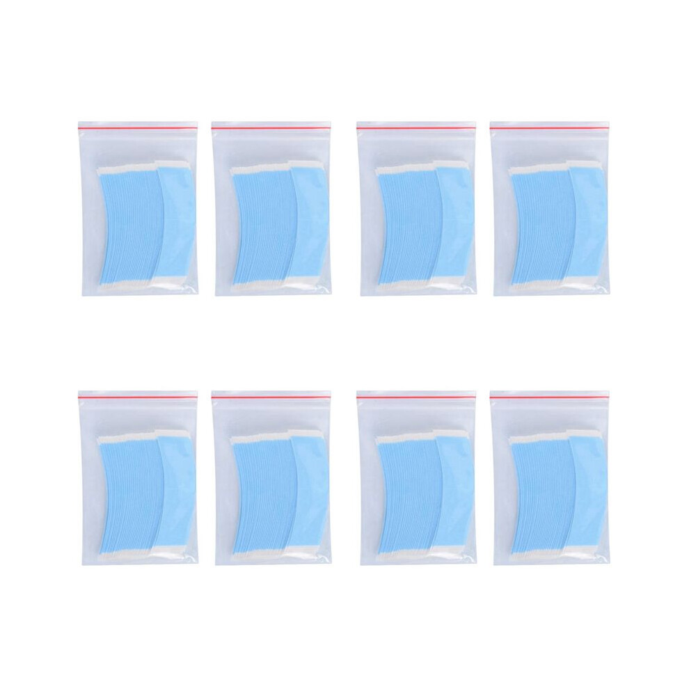 Unisex 288Pcs/Lot Strong Double Side Tape Extension Wig Tape Fixed Tape Arc Double Sided Tape For Toupee Lace Wig Adhesive