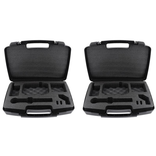 2X ÉTui de  Rigide pour Sac à Main Compatible avec le SystèMe de Microphone Sans Fil PGX24
