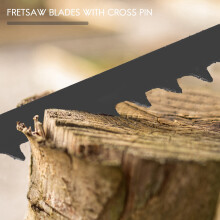 72Pcs Scroll Saw Blades 127mm Carbon Steel Fretsaw Blades with  Pin 10/15/18/24 Teeth Standard Fine Cut Saw Blades