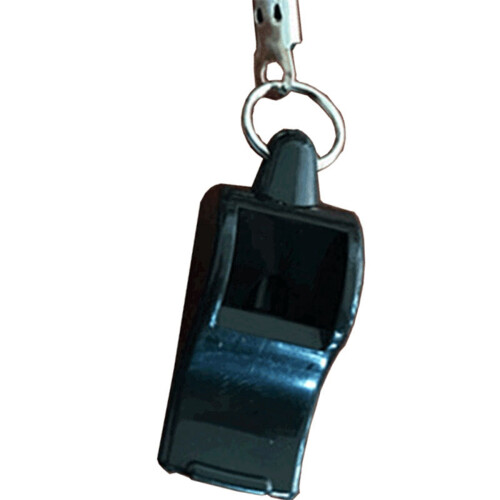 200 Pcs Non-Nuclear Professional Referee Whistle  Whistle Plastic Life-Saving Whistle Special for Game 2