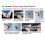 HYPERSONIC 4Pcs Car Universal Windshield Wiper Washer Spray Nozzle 8