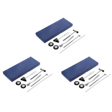 3X Neurological Percussion Set-Reflex Hammer Set, Includes Pinwheel, Babinski Hammer, Buck Hammer,Diagnostic Kit