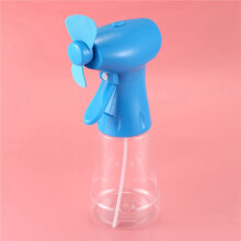 3X Fan with Water Spray Misting Fan Handheld - Misting Fan with Mist As Battery Operated Fan Water Bottle Sprayer(300Ml)