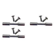 3X Titanium Legering Cykel Bakgaffel Pivot Montering och Bultar Set för Bike /3Sixty Bike Parts