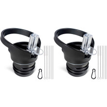 2X Standard Size Straw Lid for Flask Standard Bottle and Ascent Bottle ,with Straw and Clean Brush