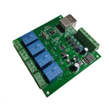 4X Placa de Controle Remoto LAN Ethernet RJ45 TCP/IP WEB com Relé de 4 Canais UDP W5500 Controlador de Rede