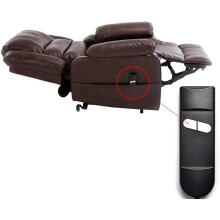 4X Lift Chair Remote Replacement, 5 Pin 2 Button Power Recliner Remote Replacement Parts for Okin Limoss Pride Straight