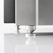 32 Set Speaker Stand Feet Foot Pad Aluminium Alloy Metal Spikes Cone Floor Foot Nail Black