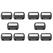 10X Chess Clock, Digital Chess Timer & Game Timer, 3-In-1 Multipurpose Portable Professional Clock Black