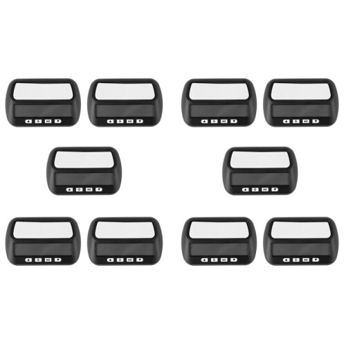 10X Chess Clock, Digital Chess Timer & Game Timer, 3-In-1 Multipurpose Portable Professional Clock Black 1