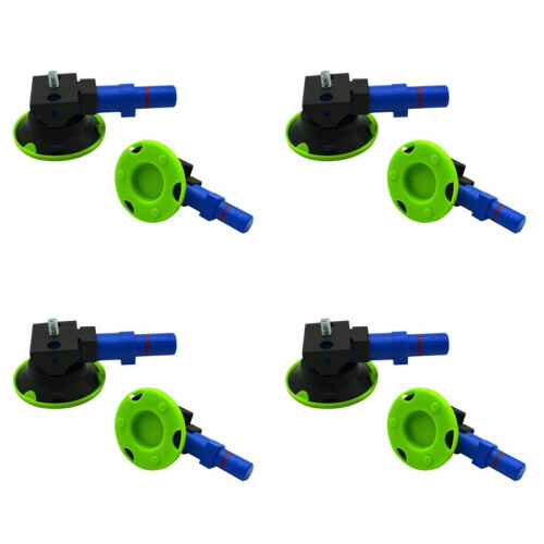 8X Copo de VáCuo CôNcavo de 3 Polegadas 75Mm Ventosa de Bomba Manual Resistente com Parafuso Prisioneiro Rosqueado M6