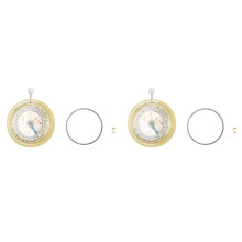 2X Automatic GMT Watch Movement 4 Hands 24 Hours Date Disc Replacement for 2813 3804 Watch Movement Repair Tool Parts B