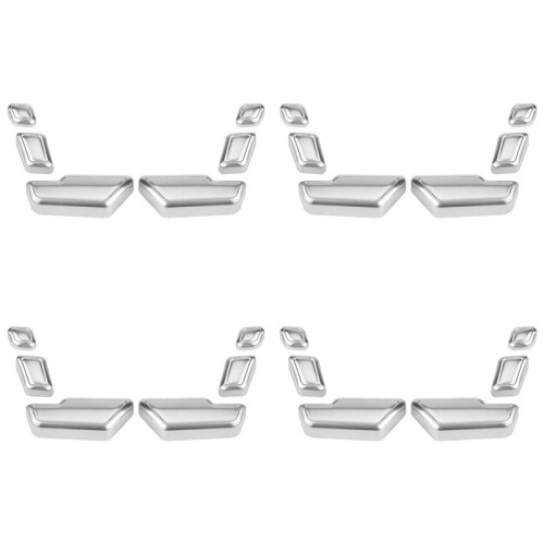 24X for   C E GLK GL ML Car  Adjust Button  Cover Decorative Sticker Trim Accessories