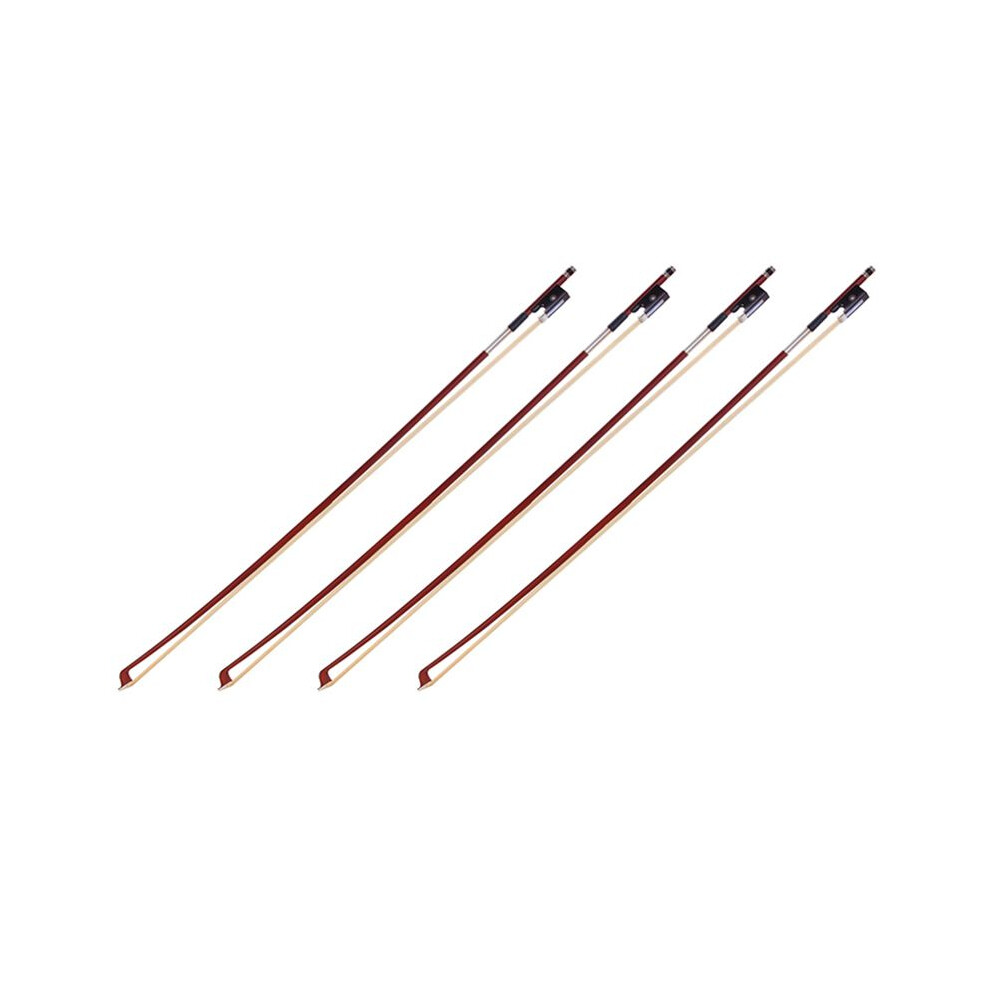 4X Black Octagonal Bow Children Playing Durable Violin Bow Musical Instruments 4/4 Portable Learn Practice Bow 6032048540341