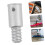 2pcs Metal Broom Handle Adapter with Secure Threaded Connection, Durable Extension Tip for Mop 5