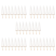 40PCS Paper Parasol Wedding Umbrella Party Favor 40cm Bamboo Umbrellas for Bridal Shower Centerpieces Photo Props