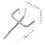 50pcs Heavy Duty Iron Pegboard Hooks for Garage Storage and Workshop Tool Organization 3
