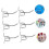 50pcs Heavy Duty Iron Pegboard Hooks for Garage Storage and Workshop Tool Organization 4