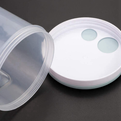4 Pcs 2L Tall Clear Spaghetti Pasta Storage Container with Adjustable Lid,Multi-Purpose Plastic Kitchen Food Storage Jar 1