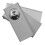 60PCS Robot Mower Replacement Blade Anti-Rust Durable Mower Cutter for MIIMO Robot Single Hole Lawn Mower Blade 3