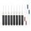 20X Broken Key Extractor Kit Tool - Debris Extractor 12-Teilig 2