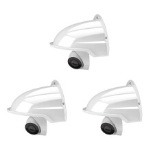 3X Protective Cover Shield Wall Waterproof Rainproof Cover Outdoor Camera Protection Box Security Camera Outer Cover-B
