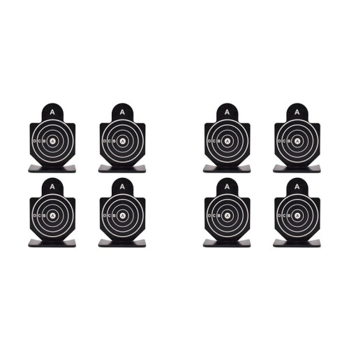 8Pcs IPSC Competitive Sports  Alloy Human Shape Targets