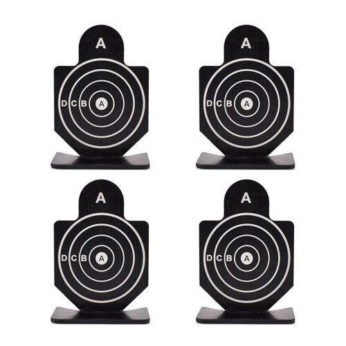 8Pcs IPSC Competitive Sports  Alloy Human Shape Targets 2
