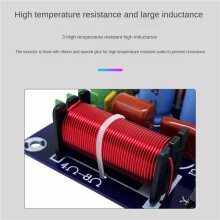 4 Stck 3-Wege 250W 850/5200Hz Frequenzteiler DIY Lautsprecher Filterschaltung HöHen Mittlerer Bass Hifi Stereo Audio Crossover