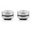 2X Portable Compatible Bone Conduction Speaker Stereo Sound  Speaker(Silver) 1