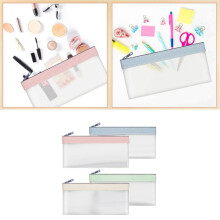 8 Pieces Money Bags with Zipper, Cash Envelopes,Money Pouch, Clear Bank Deposit Bags, Bank Bag, Cash Bag, Coin Bag