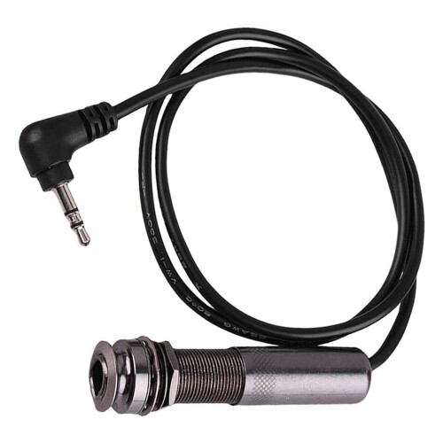5X Guitar Pickup Cable Piezo Cable End Pin Jack Guitar Adapter Stereo Instrument Cable 2