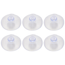 100Pcs 40Mm Clear Suction Cup Sucker Mushroom  Suction Cup Suction