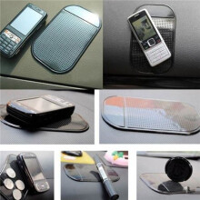 20 PCs Black Magic Sticky Pad Anti Slip Mat Car Dashboard for Cell Phone