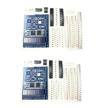2X Ersatzteile Advanced Full-Chip Soldering Practice Board Elektronische Komponenten DIY Production Kit
