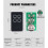 2X Garage Door Remote Control 433.92Mhz Gate Control Rolling Code Remote Control Garage Command Opener 4