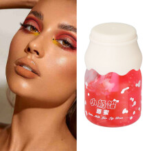 Milchkanne-formige feuchtigkeitsspendende Lippenöl gegen trockene, rissige Lippen, 15 ml