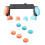 For Switch2 Case Plastic Grip Protective Shell+Joystick Caps Kit for  Switch2 NS2 Dust-Proof Cover Grip Case A 1