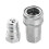 6X Quick Release Fitting ISO7241-A NPT Hydraulic Coupling Connector 1/2Inch Quick Change Interface 6