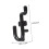 10pcs Plastic Pegboard Hooks for Tools Secure Fit Garage Organizer and Home Storage 2