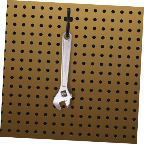 10pcs Plastic Pegboard Hooks for Tools Secure Fit Garage Organizer and Home Storage 2