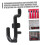 10pcs Plastic Pegboard Hooks for Tools Secure Fit Garage Organizer and Home Storage 5