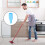 Mop Handle Adapter with Secure Threaded Connection for American Thread Replacement and Broom Conversion 4