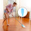 Mop Handle Adapter with Secure Threaded Connection for American Thread Replacement and Broom Conversion 5
